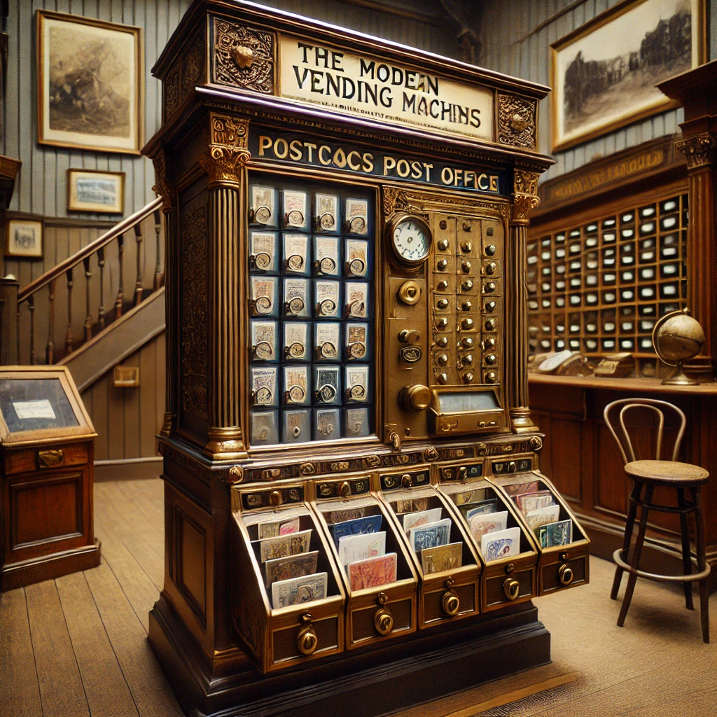 First modern vending machine